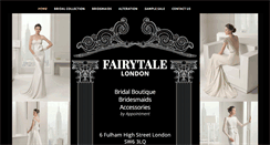 Desktop Screenshot of fairytalelondon.com